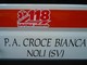 A.A.A.: cercasi volontari per la Croce Bianca di Noli A.A.A.: cercasi volontari per la Croce Bianca di Noli