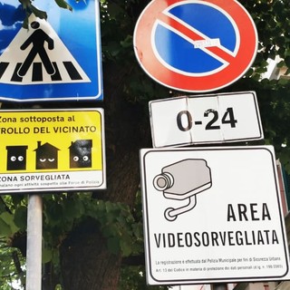 “Zona sottoposta al Controllo di Vicinato”: posizionati i cartelli in viale Pontelungo a Albenga