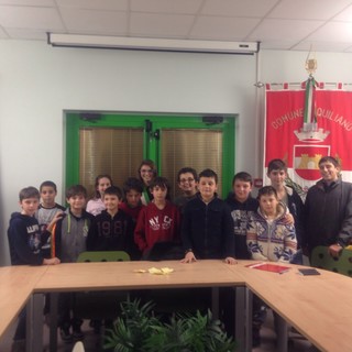 I ragazzi del CCR di Quiliano al Consiglio Regional e per una seduta speciale