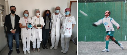 Un analizzatore di bioimpedenza e un contributo a &quot;Ospedali dipinti&quot; a Savona nel ricordo di Franco Bogliacino