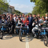 Andora, debutto delle Fra-Bike: la prima pedalata inclusiva sulla ciclabile Andora, debutto delle Fra-Bike: la prima pedalata inclusiva sulla ciclabile