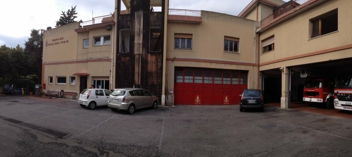 Albenga, 70mila euro dalla Provincia per la centrale termica della caserma dei Vigili del Fuoco