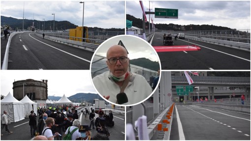 Aspettando l'inaugurazione del ponte San Giorgio, le prime emozioni da Genova (FOTO e VIDEO)