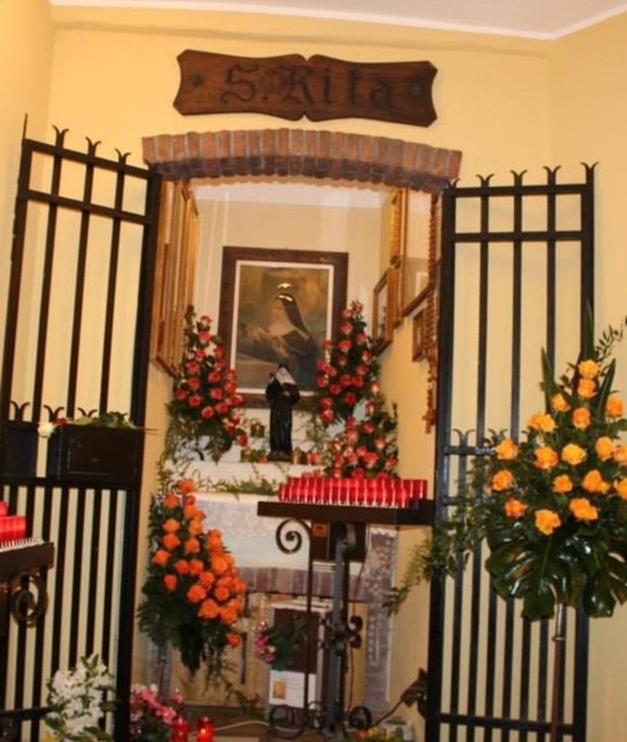 Andora ospita una reliquia di Santa Rita Andora ospita una reliquia di Santa Rita