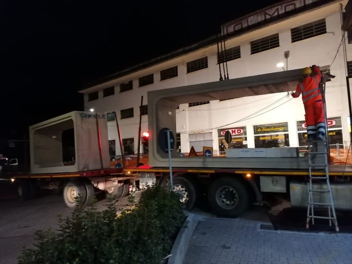 Cantiere S. Brigida a Celle, pronto il posizionamento dell'ultimo scatolare poi spazio all'asfalto Cantiere S. Brigida a Celle, pronto il posizionamento dell'ultimo scatolare poi spazio all'asfalto