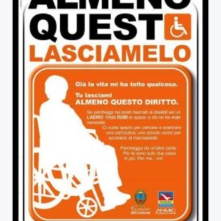 Albenga, la Lega Nord contro chi occupa i parcheggi riservati ai disabili
