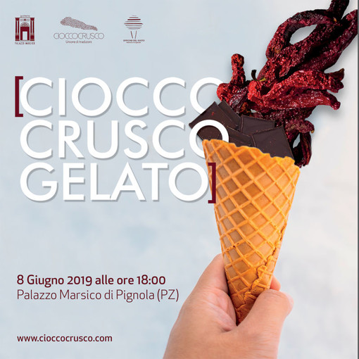 Il nuovo Cioccocrusco Gelato in anteprima al vernissage #Woman, dall’8 giugno presso Galleria Palazzo Marsico