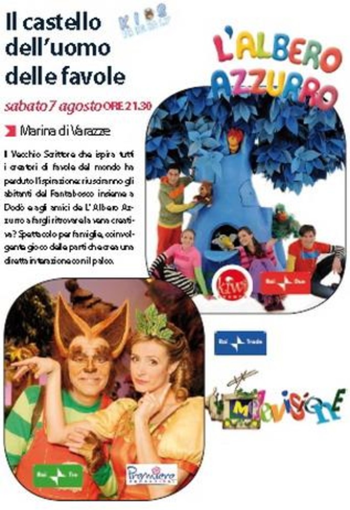 Varazze: sabato arriva "Il castello dell'uomo delle favole"