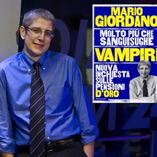 Savona, il giornalista Direttore del Tg4 Mario Giordano presenta il libro "Vampiri"