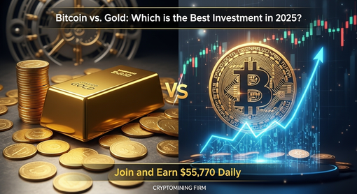 Bitcoin vs. Oro: qual è il miglior investimento nel 2025? Iscriviti e guadagna $ 55.770 al giorno