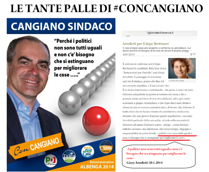 Elezioni Albenga: Ciangherotti attacca Cangiano "copia le parole di altri" Elezioni Albenga: Ciangherotti attacca Cangiano "copia le parole di altri"
