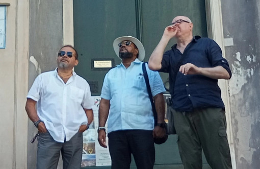 Savona, l'ambasciatore onorario della Repubblica Dominicana in visita alla Campanassa e al Priamar Savona, l'ambasciatore onorario della Repubblica Dominicana in visita alla Campanassa e al Priamar