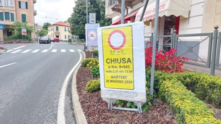 Cartello dello scorso 28 maggio