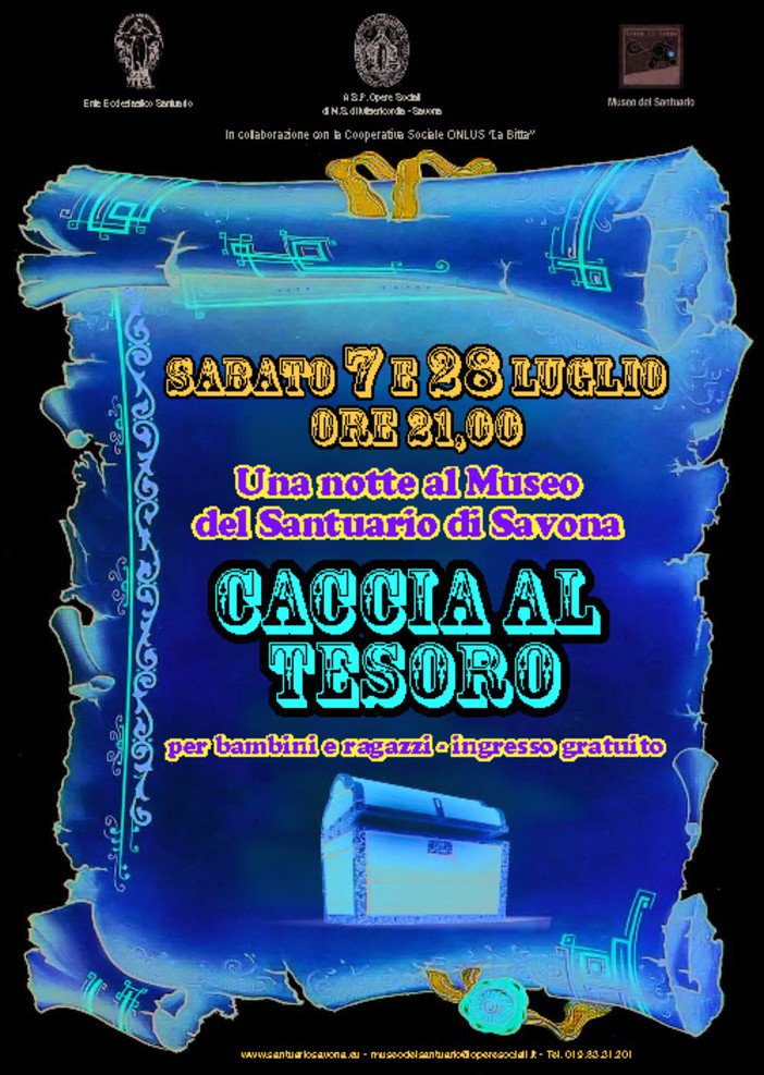 Caccia al tesoro al Museo del Santuario di Savona