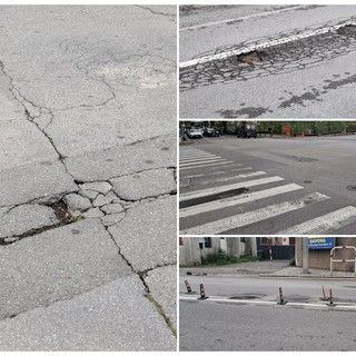 Savona, buche e asfalto ammalorato. FdI: "Pericolo per la sicurezza". Presentata un'interpellanza Savona, buche e asfalto ammalorato. FdI: "Pericolo per la sicurezza". Presentata un'interpellanza