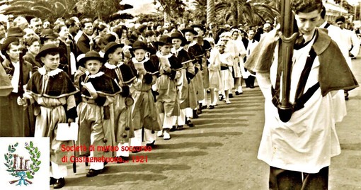 Varazze: foto d'epoca in frazione Castagnabuona Varazze: foto d'epoca in frazione Castagnabuona