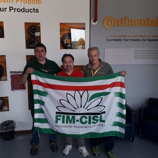 Cairo, elezioni Rsu Continental: ottimo risultato per la Fim Cisl Liguria con record di preferenze per Emil Bagnasco