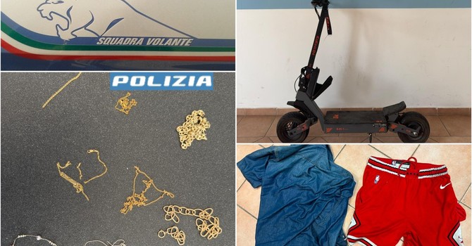 Scippi con strappo su un monopattino, 25enne per 4 anni non potrà venire a Savona Scippi con strappo su un monopattino, 25enne per 4 anni non potrà venire a Savona