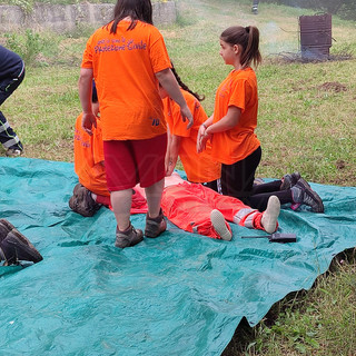 L'AIB Protezione Civile di Finale in piazza coi suoi giovani "alunni": il 20 agosto la dimostrazione in piazza