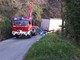 Camion disincastrato: libera la strada a Stella San Martino (FOTO)