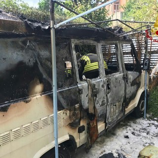 Incendio a Gameragna: situazione rientrata