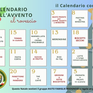 Gadit Savona, da quest’anno il Primo “Calendario dell’Avvento al Rovescio”