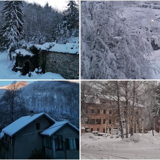 Oltre 30 cm di neve a Calizzano, il sindaco Olivieri: "Buona giornata dalla 'piccola Svizzera'"
