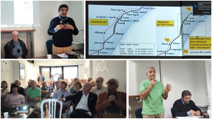 Spostamento a monte della ferrovia tra Finale e Andora, Carrara dopo la conferenza a Pietra Ligure: "Una montagna che partorisce un topolino"