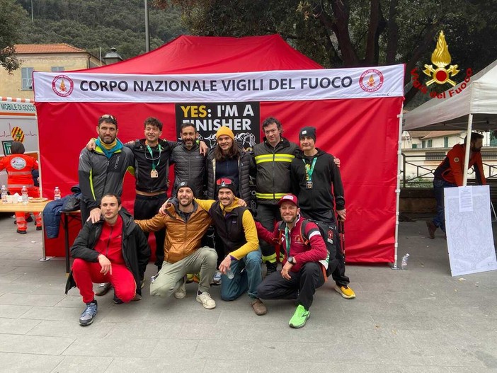 Successo a Finale Ligure per il 6° Campionato Italiano dei Vigili del Fuoco Trail "Memorial Ermano Fossati"