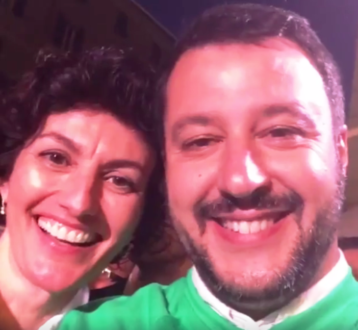 Insulti e tentata aggressione a Ilaria Caprioglio: movimentata serata ieri con Salvini