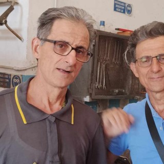 Una vita nei vigili del fuoco, i gemelli Bracco vanno in pensione