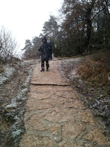 Lo chef che corre fino a Santiago de Compostela