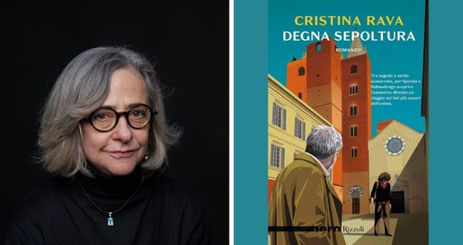 Albenga nella copertina di “Degna sepoltura”: il nuovo romanzo di Cristina Rava celebra la città