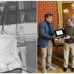 Bombe di Savona, il vigile del fuoco incontra la bambina che aveva soccorso 52 anni fa e non aveva mai rivisto Bombe di Savona, il vigile del fuoco incontra la bambina che aveva soccorso 52 anni fa e non aveva mai rivisto