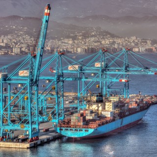 Arriva a Vado Ligure la prima nave del servizio ME2