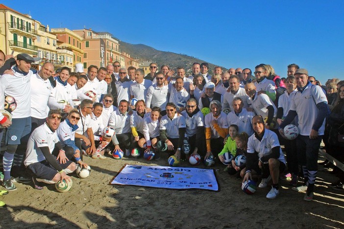 Alassio: torna il footgolf in spiaggia
