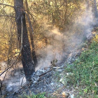 Incendio ad Andora. Presumibilmente è doloso