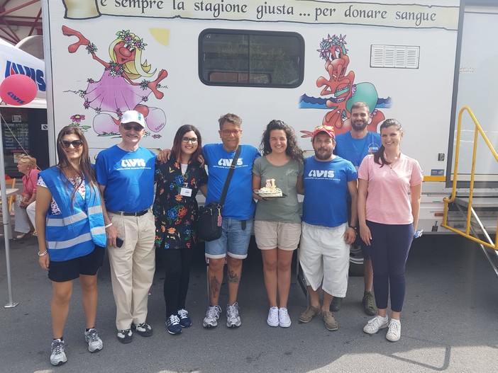 Nella foto Valerio Cigliutti il secondo da sinistra