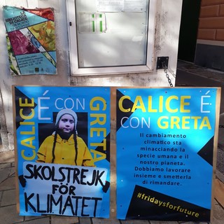 Calice Ligure: "Anche noi siamo con Greta Thunberg per salvare il pianeta"