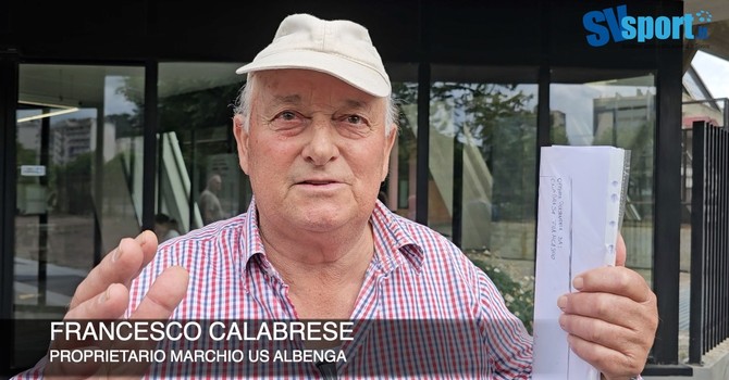 Calcio | Us Albenga. Il marchio è di Franco Calabrese: "Lo volevo a ogni costo, ora ragioneremo sui progetti futuri" (VIDEO)
