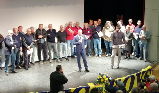 Centenario della Cairese: presentato il libro "Cento anni di emozioni gialloblu" (FOTO)