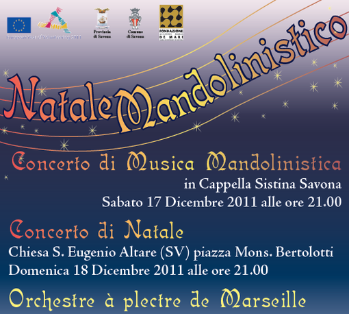 Savona: concerti del Circolo Mandolinistico in Cappella Sistina e ad Altare