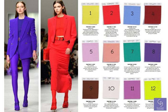 I colori di tendenza per la Primavera Estate 2018 I colori di tendenza per la Primavera Estate 2018