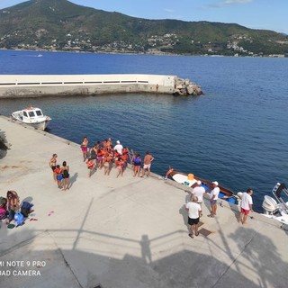 Albenga, gita all'isola Gallinara per i bambini del campo solare