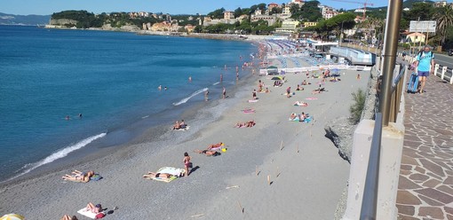 La spiaggia di Celle Ligure La spiaggia di Celle Ligure