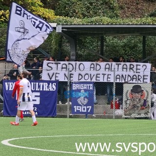 Savona Calcio, la tifoseria non concede più credito alla società: "Stadio ad Altare? Ve ne dovete andare!"