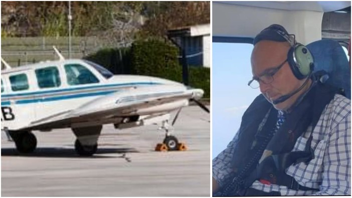 Aereo decollato da Villanova d’Albenga precipita sulle Alpi: morto il pilota, l'imperiese Luca Vinzoni
