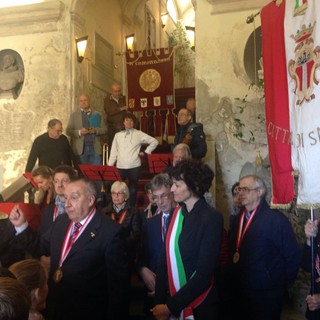 Savona torna al 12 ottobre 1492: una corona d'alloro a Cristoforo Colombo nella cerimonia alla Campanassa #FOTO