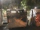 Savona, a fuoco un cassonetto in piazza del Popolo: mobilitati i vigili del fuoco