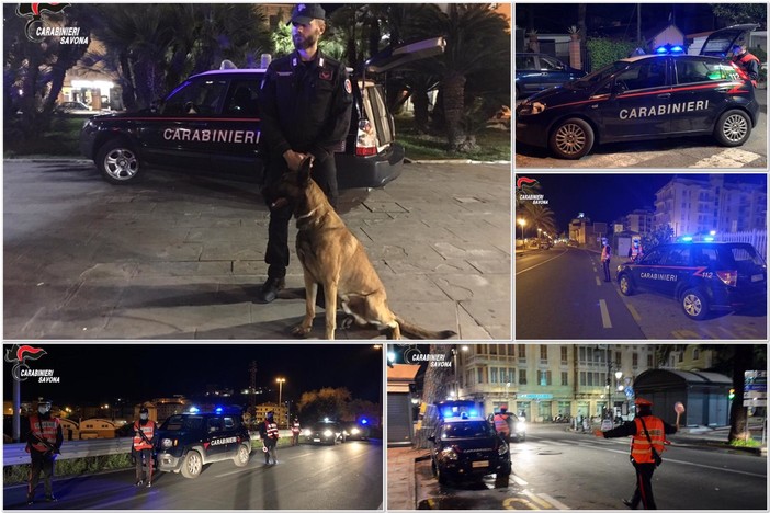 Pattuglione dei carabinieri nel ponente savonese: un arresto, due denunce e diverse sanzioni Pattuglione dei carabinieri nel ponente savonese: un arresto, due denunce e diverse sanzioni